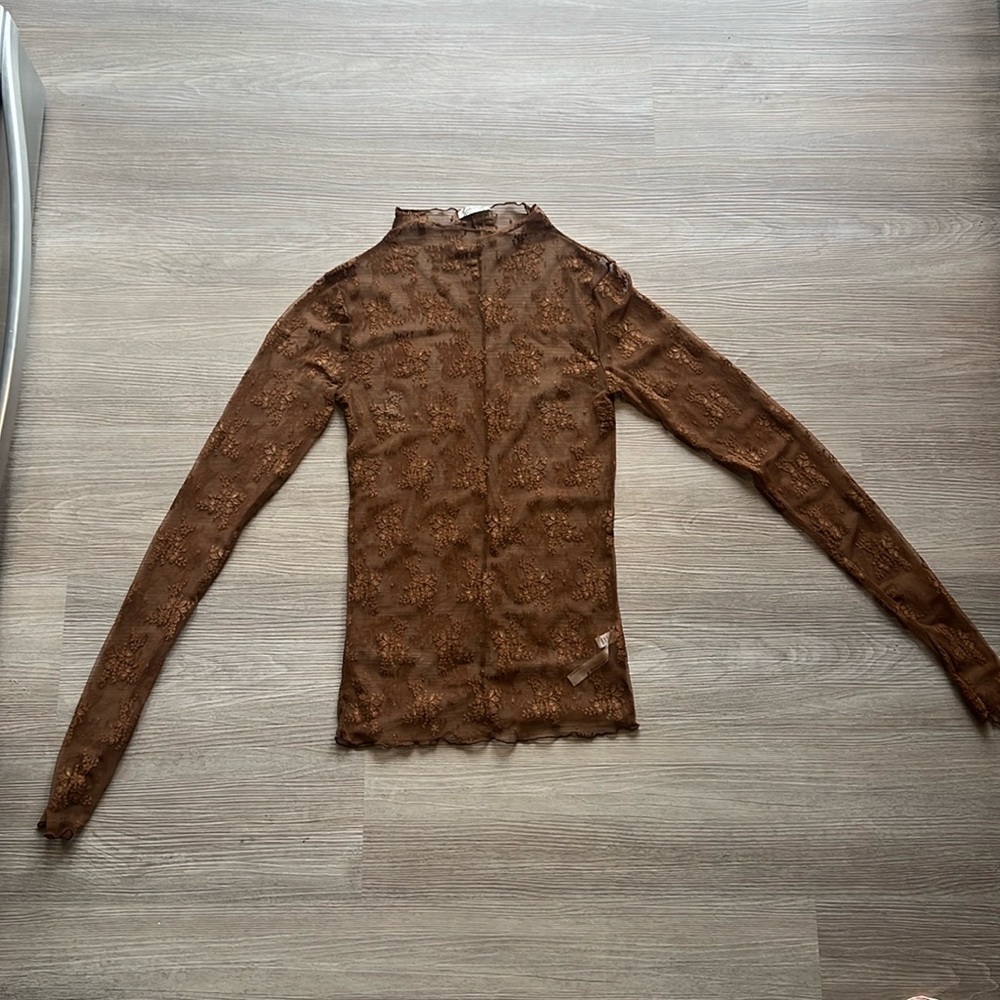 Free People Lady Lux Layering Top in Woodsmoke